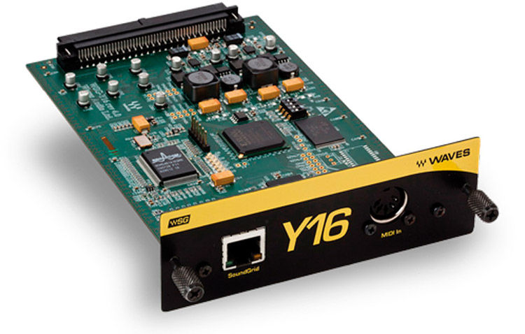 Tarjeta Yamaha Y16 para integración con SoundGrid