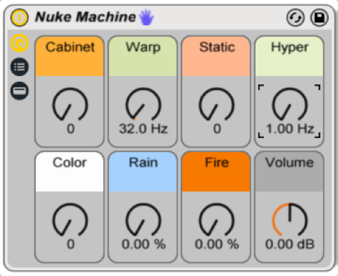 Nuke Machine, generador gratis de ruido y texturas para Ableton Live