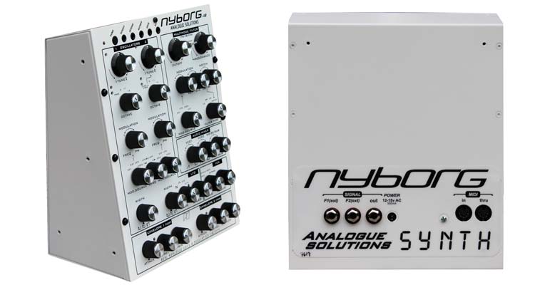 El sintetizador analógico AS Nyborg-12 incluye conversión MIDI a CV