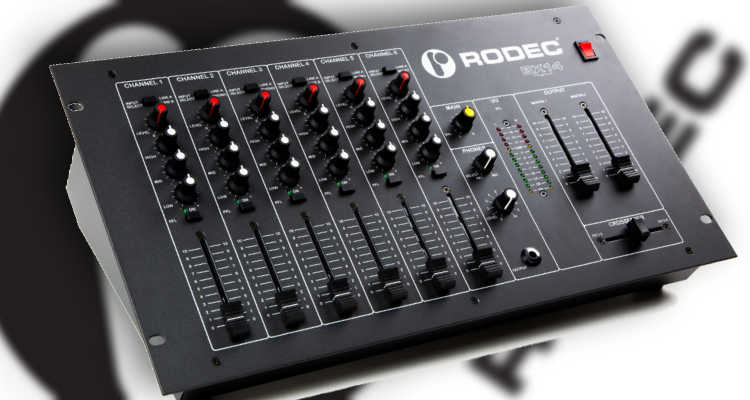 Rodec, el mixer para DJ casi indestructible