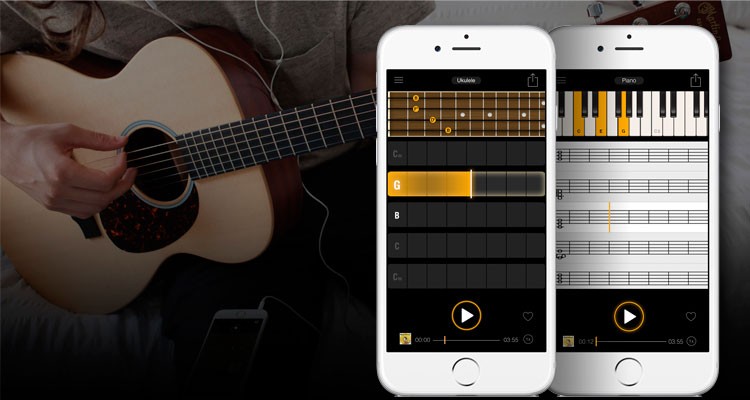 App gratis para ver los acordes de una canción