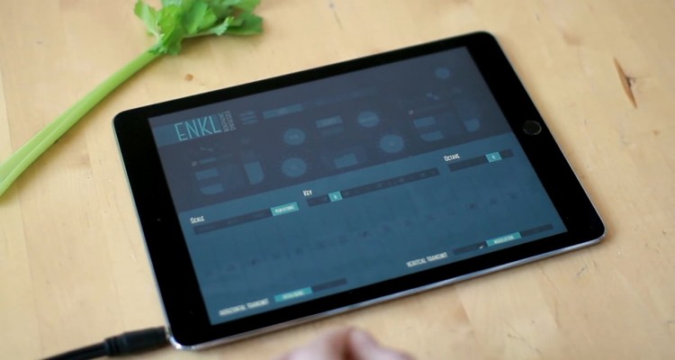 Klevgränd Enkl, mono-sintetizador para iPad
