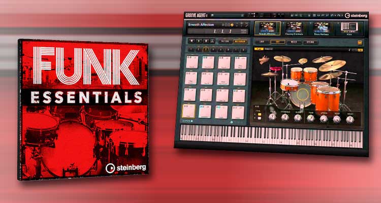 Steinberg Funk Essentials, más estilos en Groove Agent