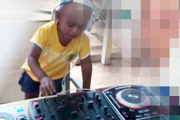 Arch Jr, el DJ más joven del mundo: tres años