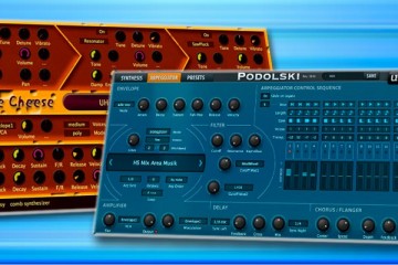 Sintetizadores virtuales gratis u-he Podolski y Triple Cheese, ¡actualizados!
