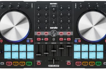 Reloop Beatmix 4 mk2, controlador DJ actualizado de cuatro canales para Serato