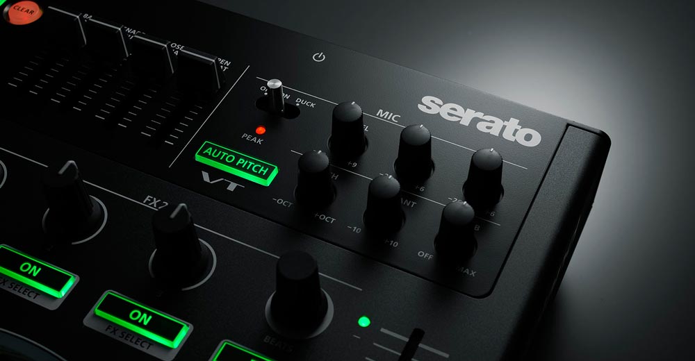 Roland DJ-808, colaboración con Serato