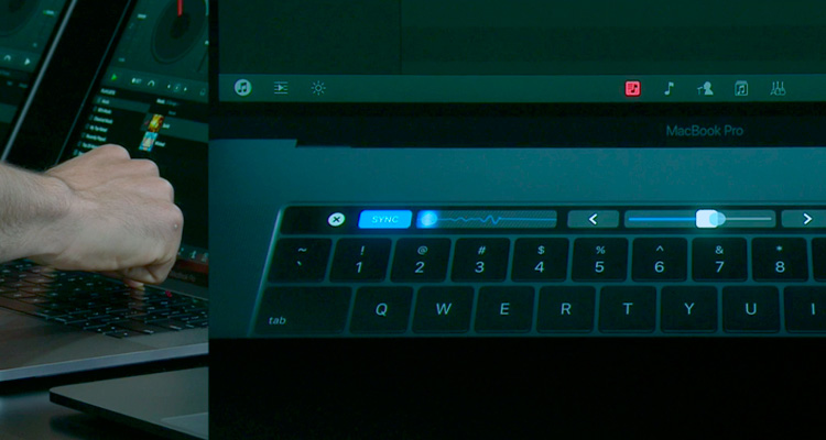 ¿Revolucionará la nueva Touch Bar de MacBook Pro tus formas de controlar el software musical?