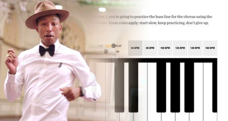 Pharrell Williams te enseña cómo escribir, grabar y producir música con iPhone e iPad