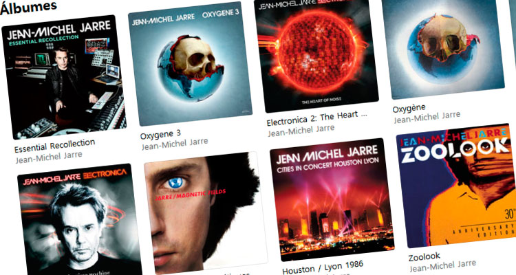 Álbumes de música de Jean-Michel Jarre en Apple Music