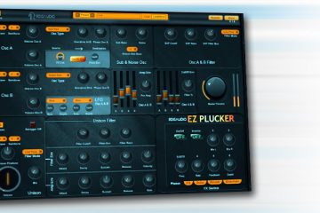 EZ Plucker es un sintetizador virtual sustractivo gratis de Trance y estilos derivados