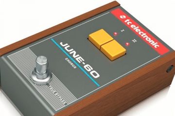 TC Electronic June-60 anticipa un pedal inspirado en el clásico chorus de Roland