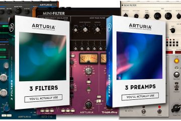 Arturia 3 Filters y 3 Preamps recrean filtros y previos de leyenda, junto a nuevas opciones creativas para diseño sonoro