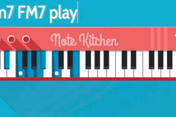 Tu navegador web te enseña cómo tocar acordes y escalas con Note Kitchen