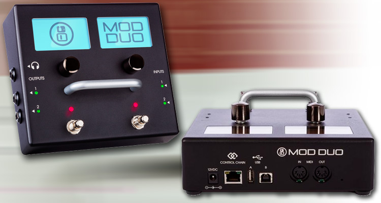 MOD Duo es el pedal multiefectos y anfitrión de sintes virtuales más innovador del momento