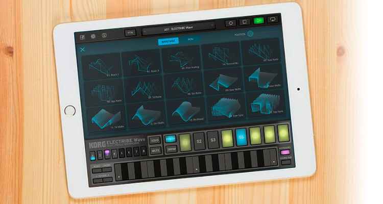 La app Korg Electribe Wave lleva la producción dance con iPad al próximo nivel