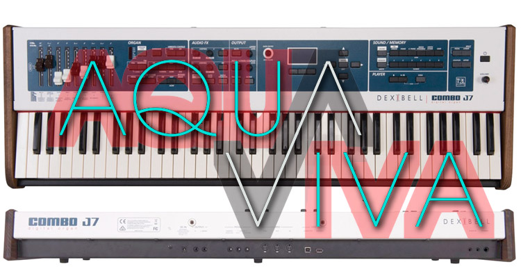 AquaViva 4.07 añade un nuevo altavoz rotatorio y más opciones a los teclados Dexibell VIVO y COMBO J7