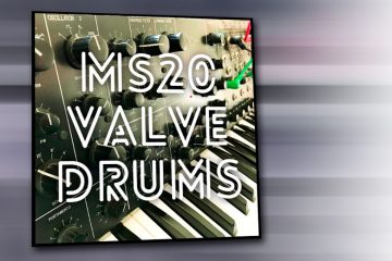 MS-20 Valve Drums es una colección de baterías gratis a 24bit con procesamientos a válvulas