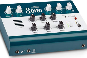 Audient Sono: Previos a válvulas y E/S 10x4 en un enorme interface de audio para guitarristas y otros músicos