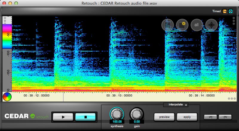 CEDAR Audio Retouch es el arma secreta de muchos ingenieros