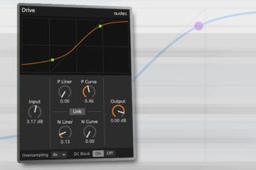 VST3 / AU gratis: Audec Drive es un flexible modelador de onda para modificar tus sonidos