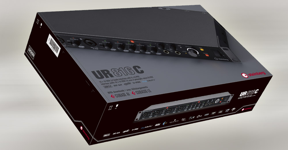 Steinberg UR-C: Interface en rack UR816C, disponible en Noviembre de 2019