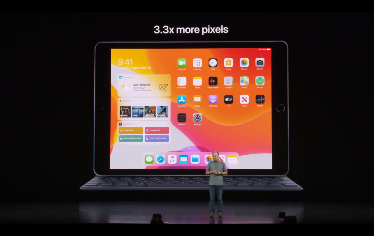 Nuevo Apple iPad de 7ª Generación con pantalla de 10,2 pulgadas en la gama básica