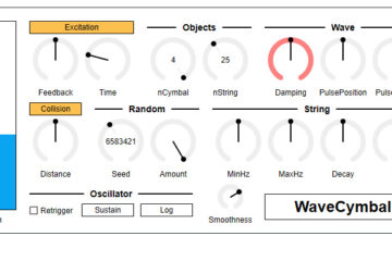Sintetizador de percusión WaveCymbal: Crea millones de platillos con este plugin VST3 gratis