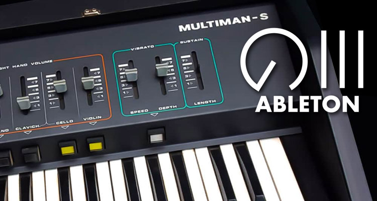 Este Ableton Pack gratis revive las lujosas cuerdas del sintetizador añejo Crumar Multiman-S