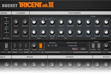 El clásico Korg Trident MkII encuentra un recuerdo virtual en el sintetizador gratis Tricent mkIII de Full Bucket Music