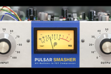 Descarga GRATIS el compresor plugin Pulsar Smasher, modelado con el sabor británico de Urei 1176
