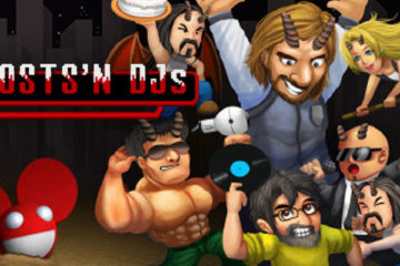 Ghosts'n DJs es un retro-videojuego gratis de Dr Kucho que te enfrenta a productores fantasma y falsos artistas