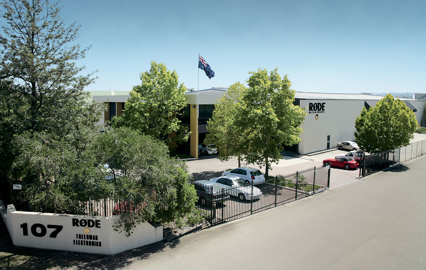 El cuartel general de RODE en Sydney, Australia