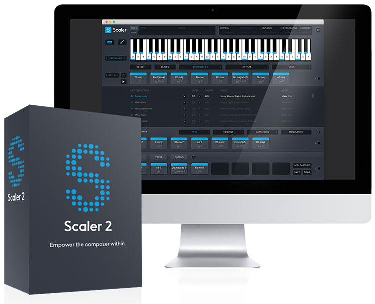El plugin Scaler 2 marca la siguiente frontera para trabajar con escalas, acordes y melodías en tu DAW