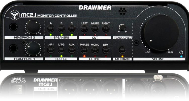 Así es Drawmer MC2.1, el controlador de monitores "ultra-transparente y de bajo ruido" más buscado del mundo