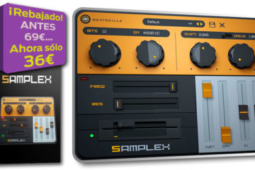 Beatskillz SampleX es un emulador plugin de sampling añejo que da toques vintage a tus sonidos