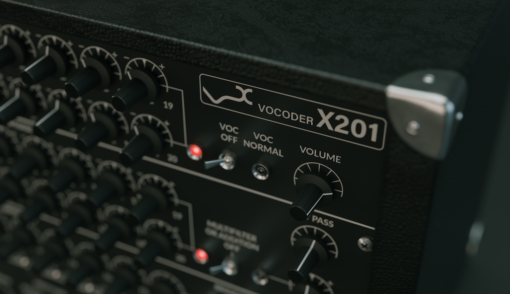 XILS-lab X201 Vocoder -banco de filtros