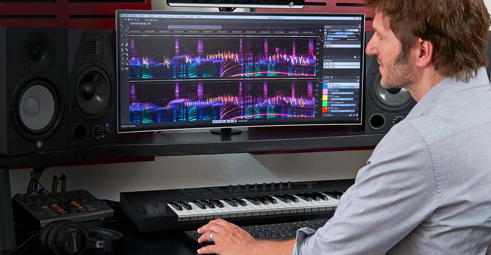 Edita tu audio mediante gráficos e Inteligencia Artificial -SpectraLayers 7 es la vanguardia en edición y reparación espectrales