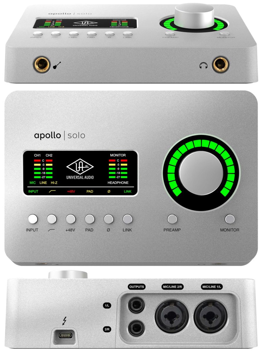 Universal Audio Apollo Solo vista por doquier (haz clic para zoom)