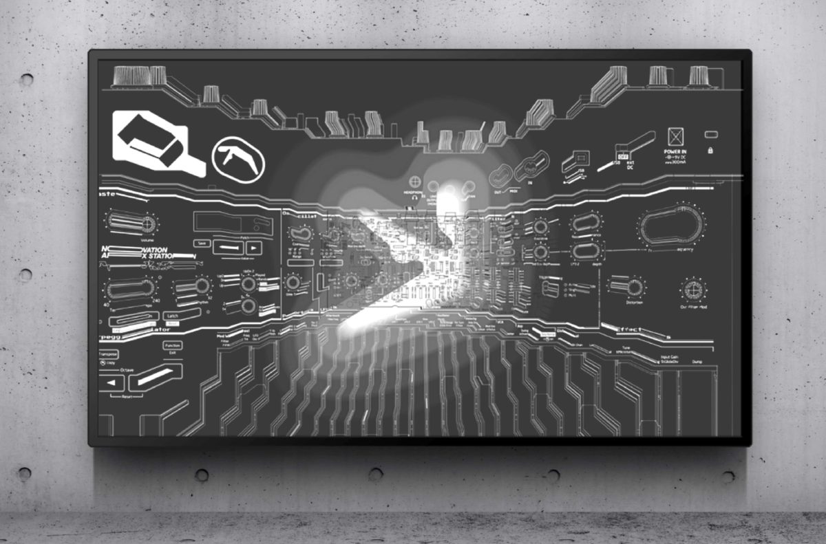 Imagen conceptual de Weirdcore sobre AFX Station