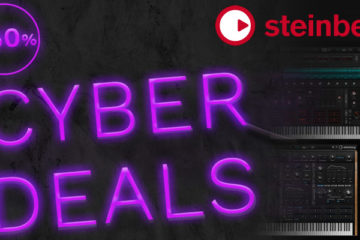 Steinberg Cyber Deals: Software musical seleccionado al 50% por tiempo limitado