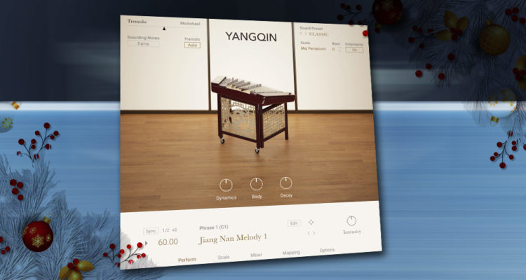 Native Instruments te regala YANGQIN por Navidad -un nuevo instrumento Kontakt para PC y Mac