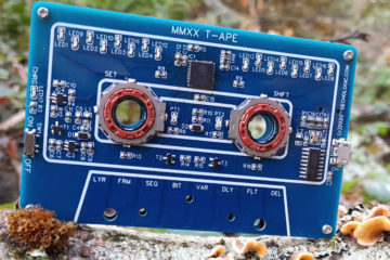 MMXX T-ape es un sintetizador que adopta la forma de una cassette y usa pura matemática en su sonido