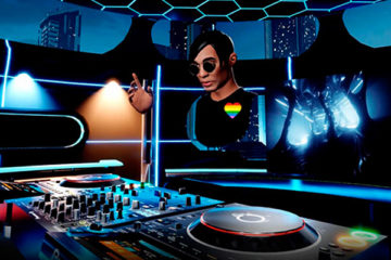 ¡Pioneer DJ en VR! Usa esta cabina virtual de Tribe XR con CDJ-3000 y DJM-900NSX2 para retransmitir tus sets en directo