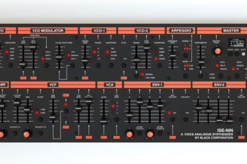 ISE-NIN es el próximo sintetizador analógico de ocho voces inspirado en Jupiter-8 de Black Corporation