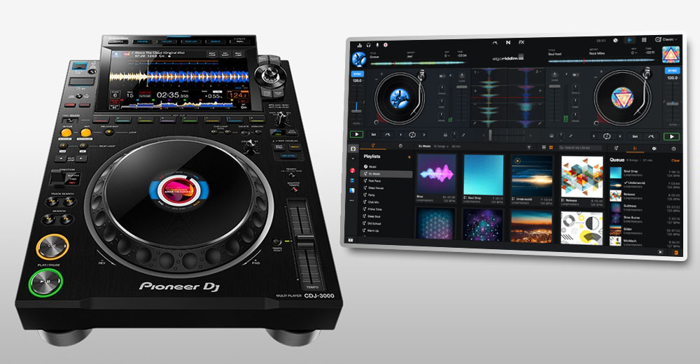 El multirreproductor Pioneer DJ CDJ-3000 ya ofrece compatibilidad con Algoriddim djay PRO AI Mac