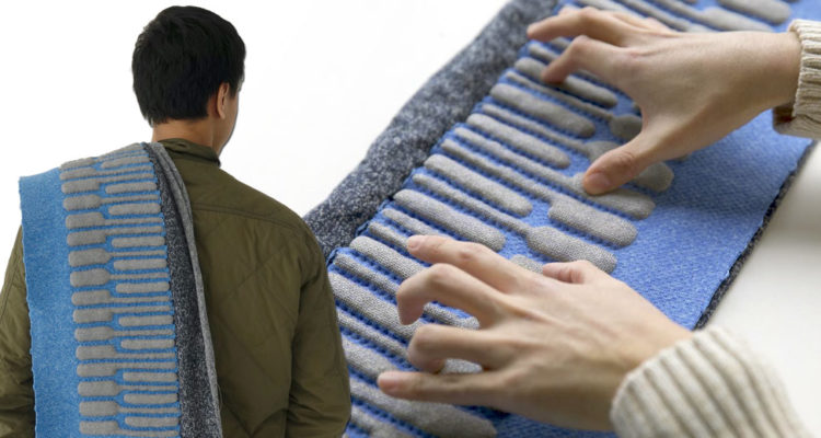 ¡No lo creerás! KnittedKeyboard II es el teclado MIDI expresivo textil que puedes vestir como una bufanda