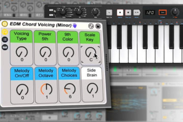 Side Brain Chord Voicing: Este Ableton Rack de 3$ crea progresiones melódicas de acordes EDM