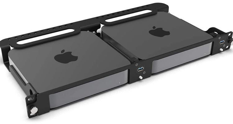 Mac mini en 1U rack: Hasta dos ordenadores bien protegidos, para tu estudio o en la carretera