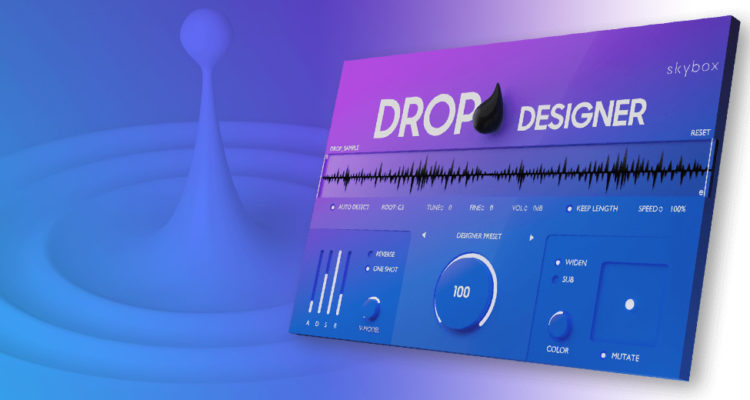 Drop Designer es el sampler gratis de tipo arrastrar y soltar para ser más creativo con tus muestras